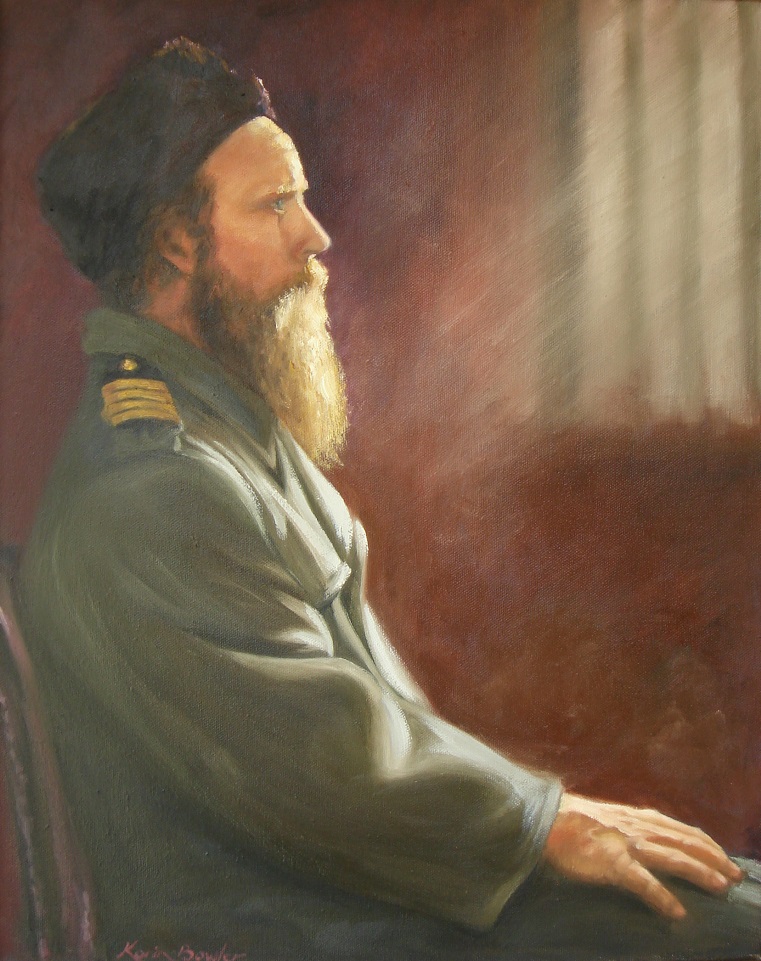 Oil Painting by Karin Bowler titled The Prisoner
