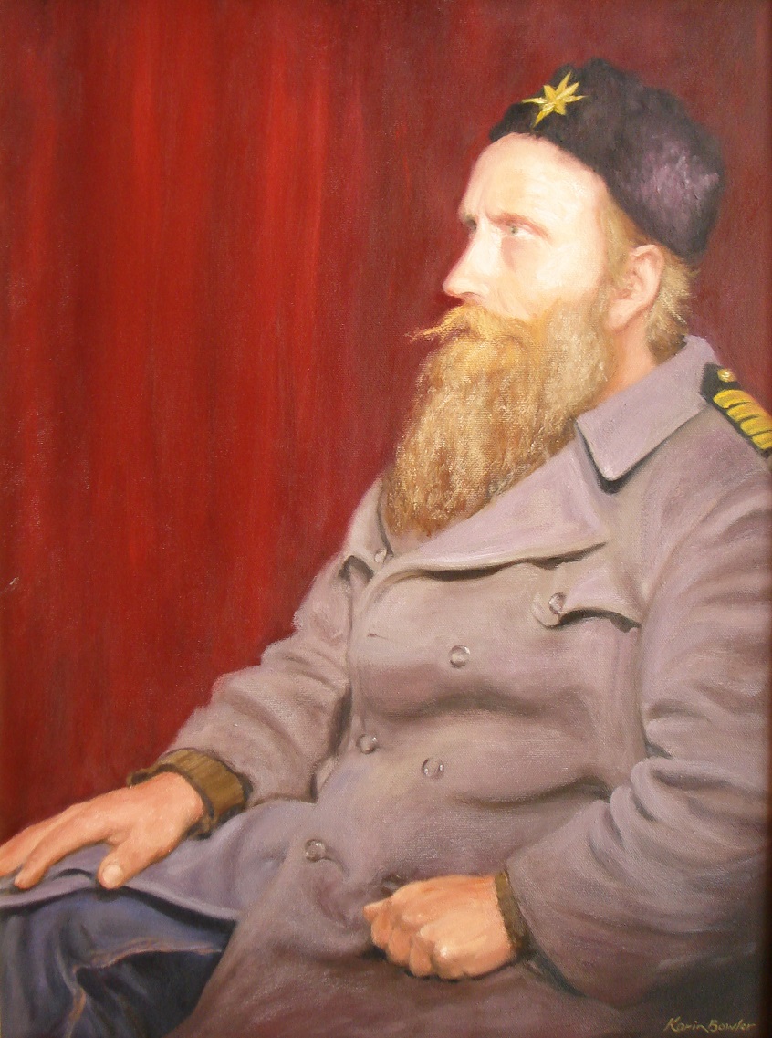 Oil Painting by Karin Bowler titled The Soldier