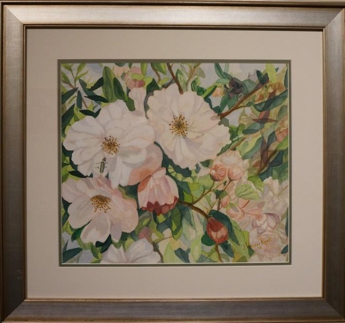 Watercolour Painting by John Vander Reest titled Crab Apple