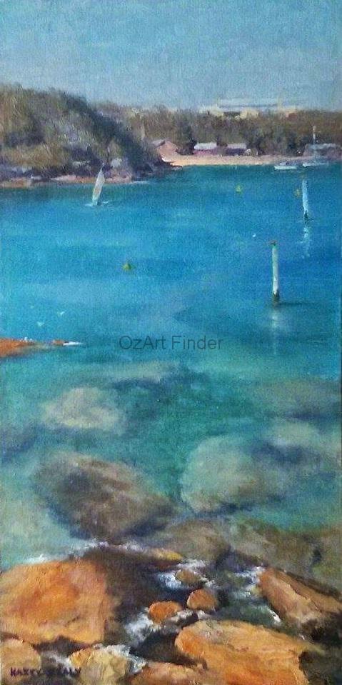 Oil Painting by Kasey Sealy titled Summer Day, Manly