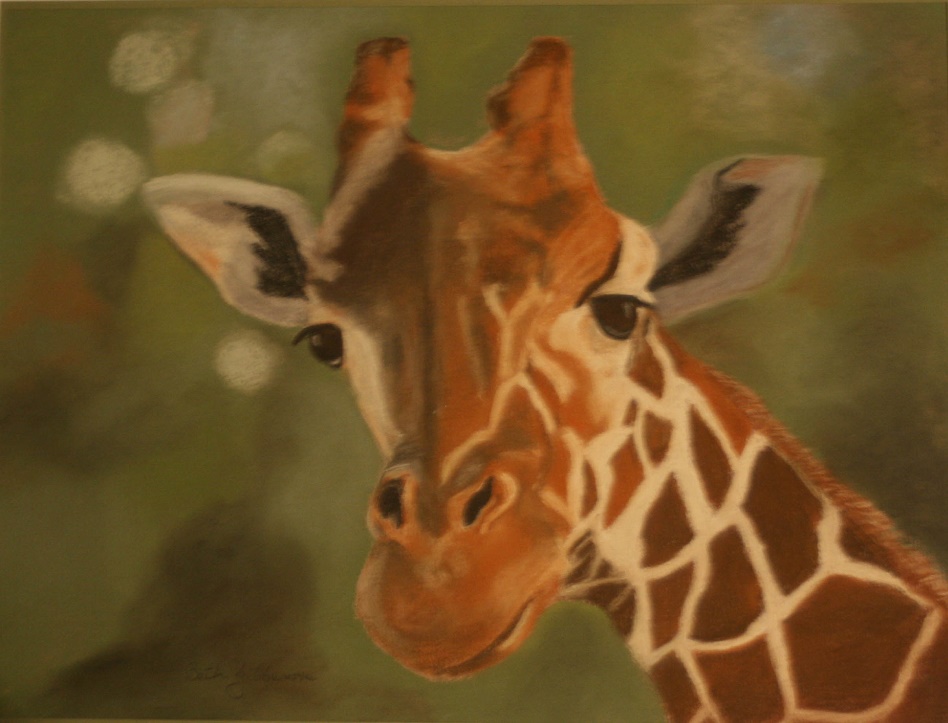 Pastel Painting by Beth Gibbeson titled The Lookout