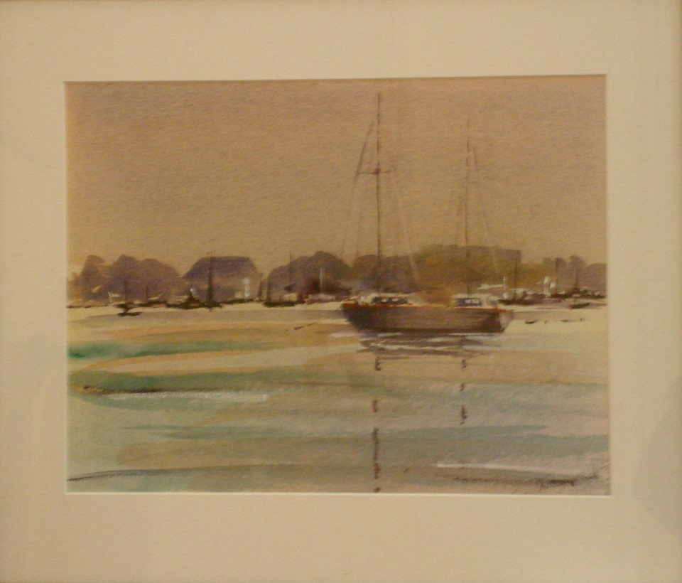 Watercolour Painting by Susan Lanchester titled Williamstown