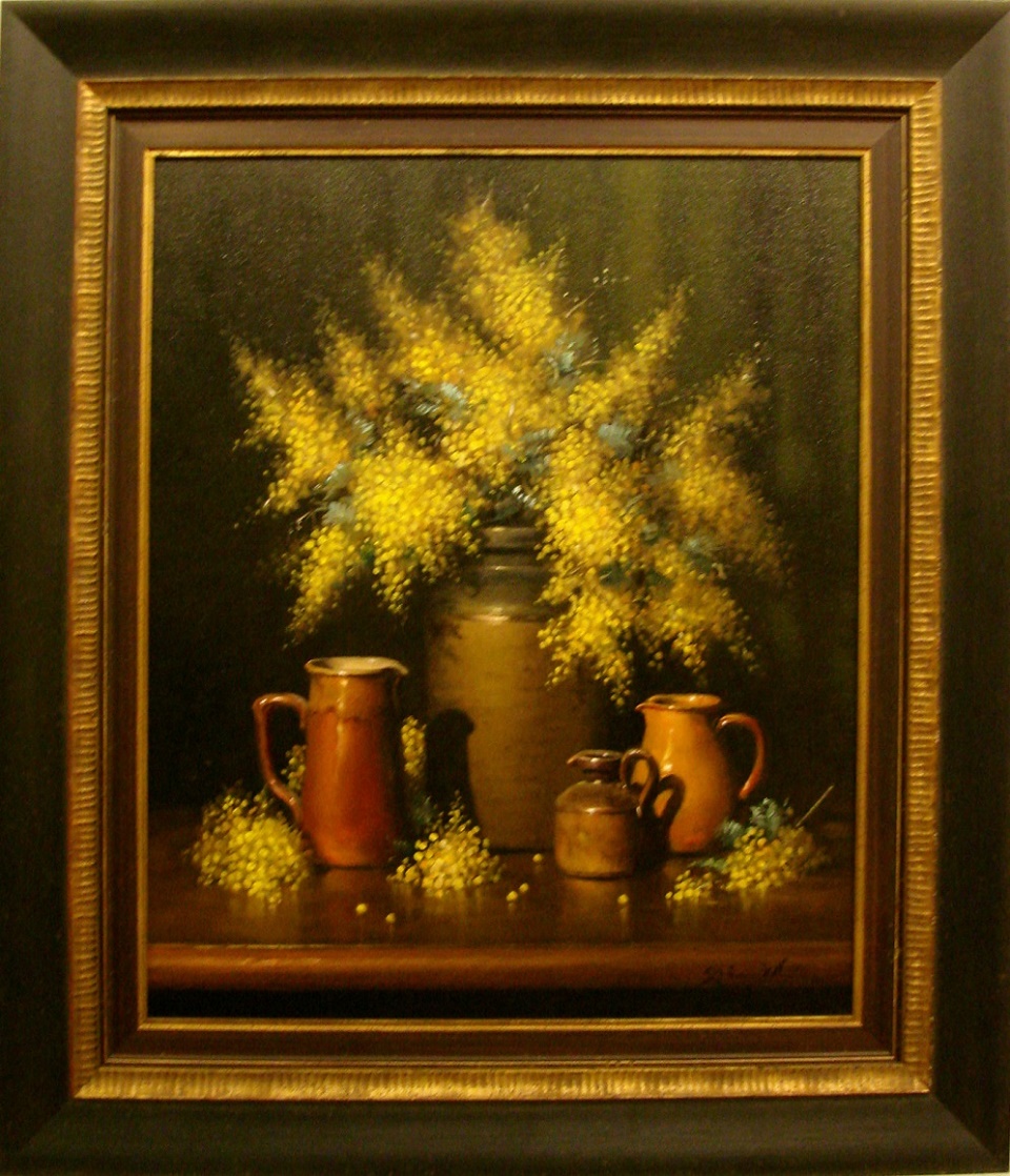 Oil Painting by Gregory R. Smith titled Cootomundra Glow