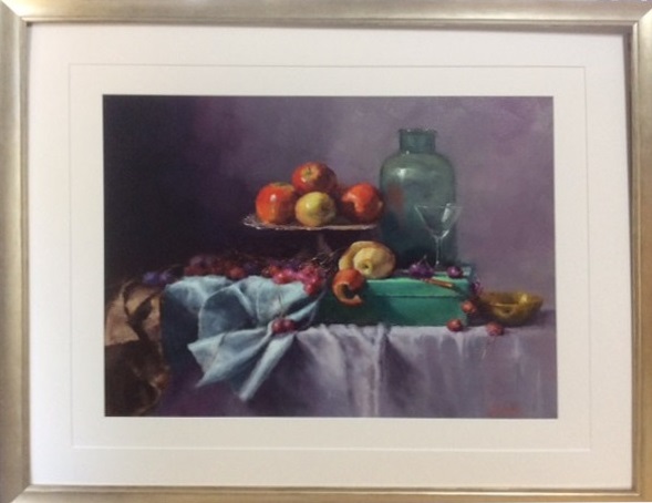 Oil Painting by Joan Denner titled Apples