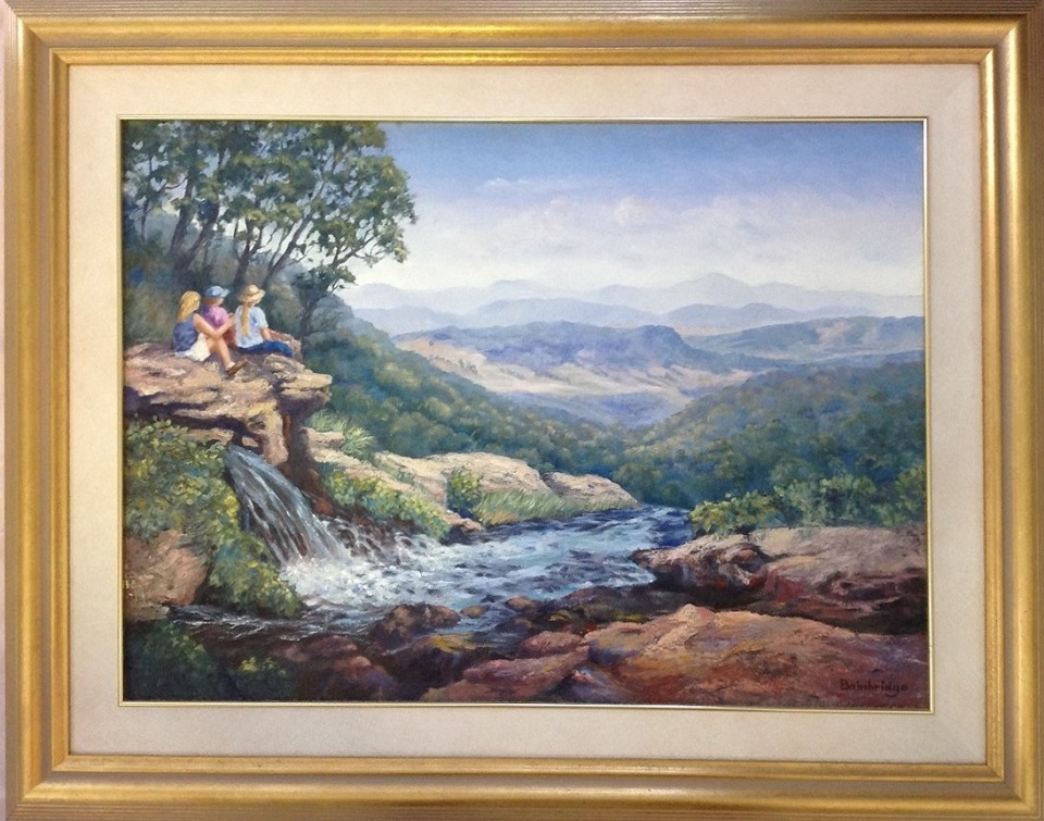 Oil Painting by Maureen Bainbridge titled Young Explorers - O'Reileys