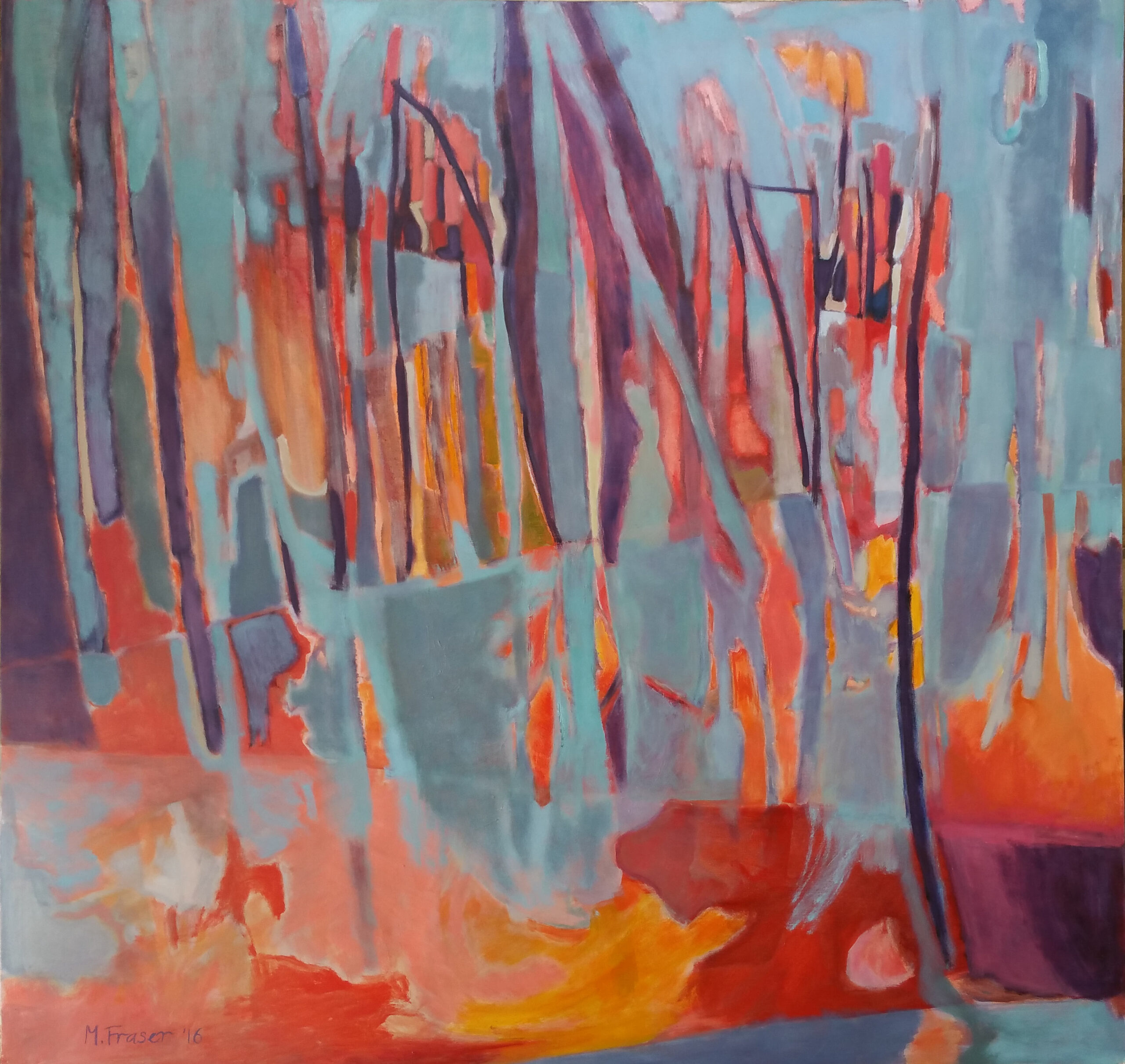 Oil Painting by Melissa Fraser titled Fracture