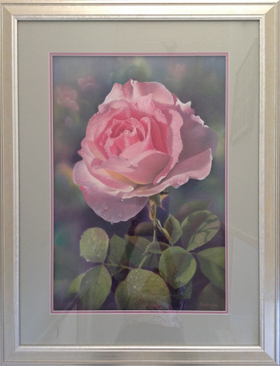 Pastel Painting by Maureen Bainbridge titled Early Morning Dew