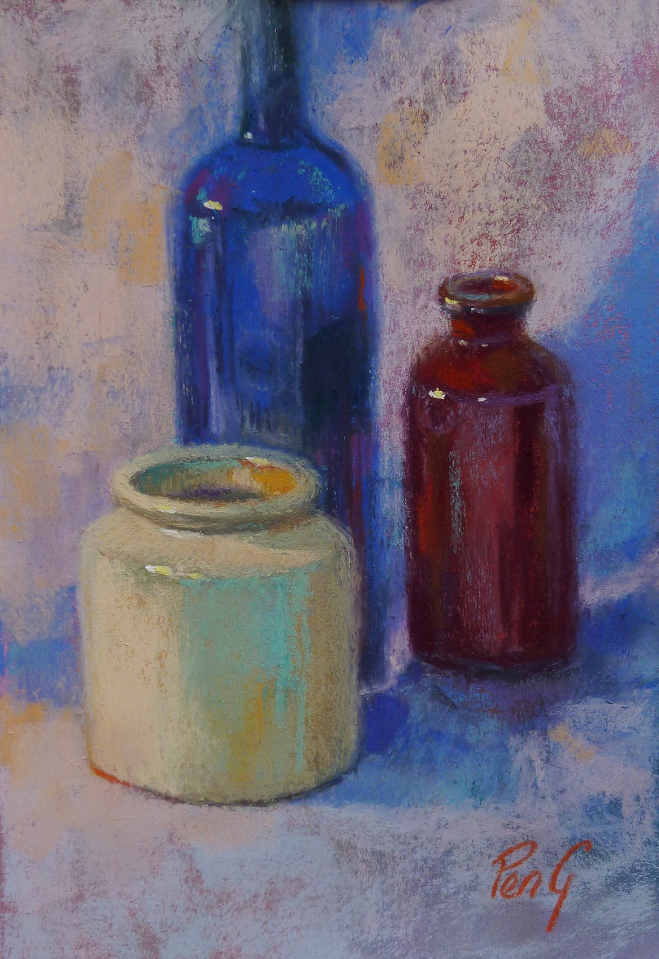 Pastel Painting by Penelope Gilbert-Ng titled Still Life