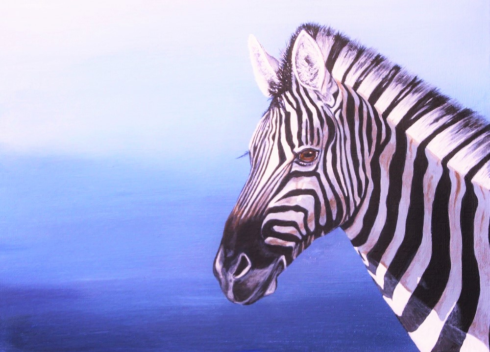 Pastel Painting by Angela Parr titled Looking for Mum