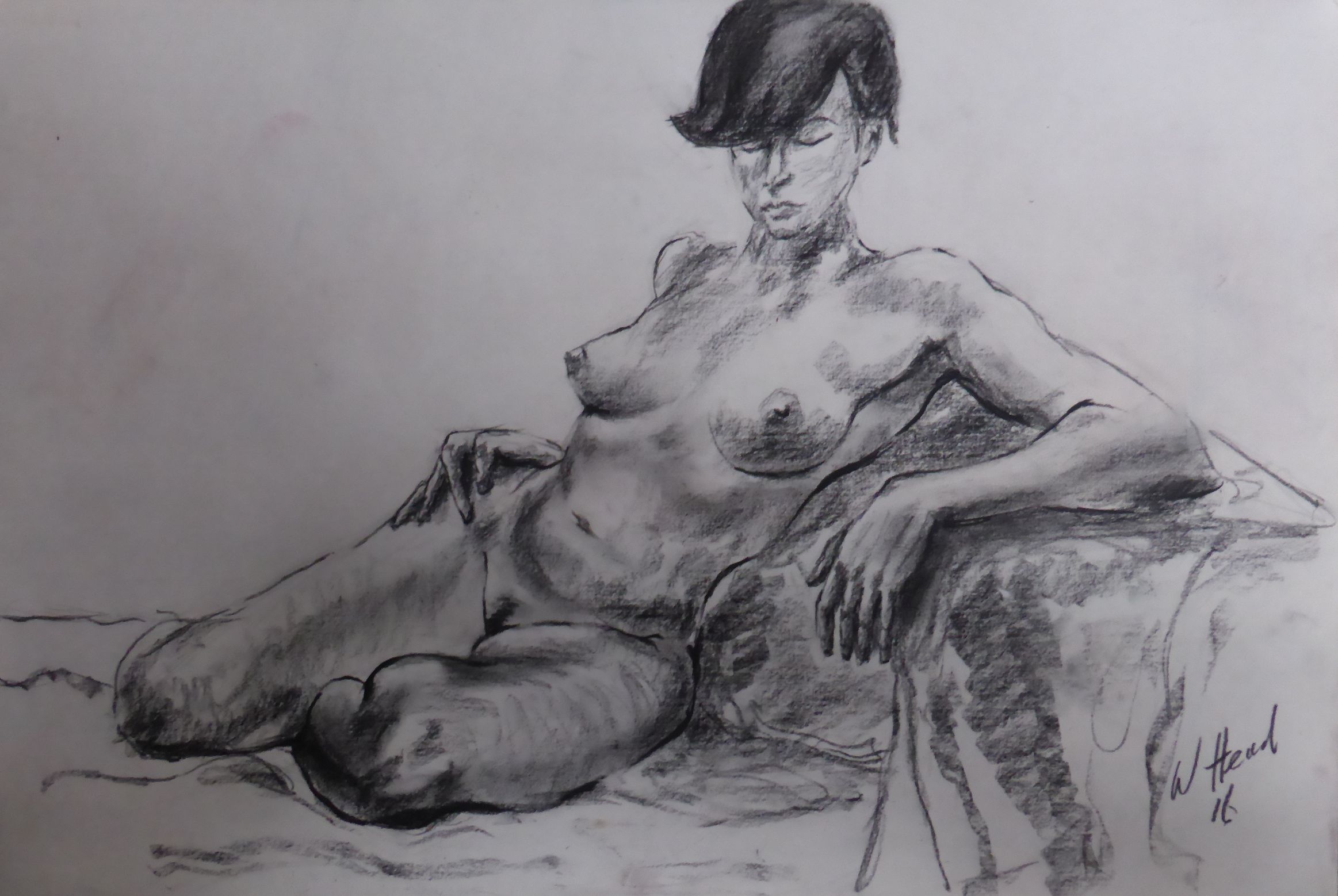 Pastel Painting by Winston Head titled Sarah