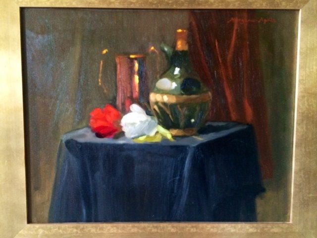 Oil Painting by Kathryn Morgana Aprile titled A Spanish Theme
