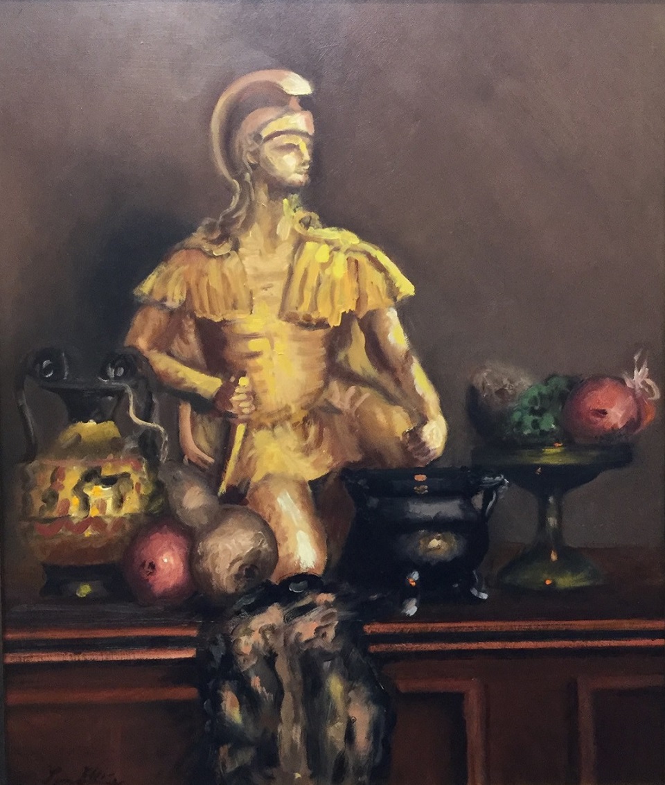 Oil Painting by Lyn Ellis titled Russell