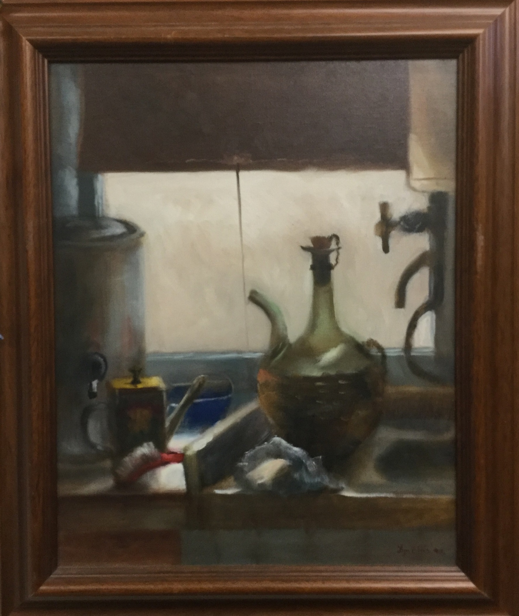 Oil Painting by Lyn Ellis titled Retro