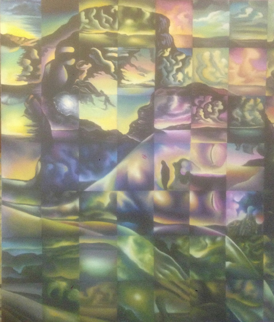 Oil Painting by Naji Sassine titled Orpheus