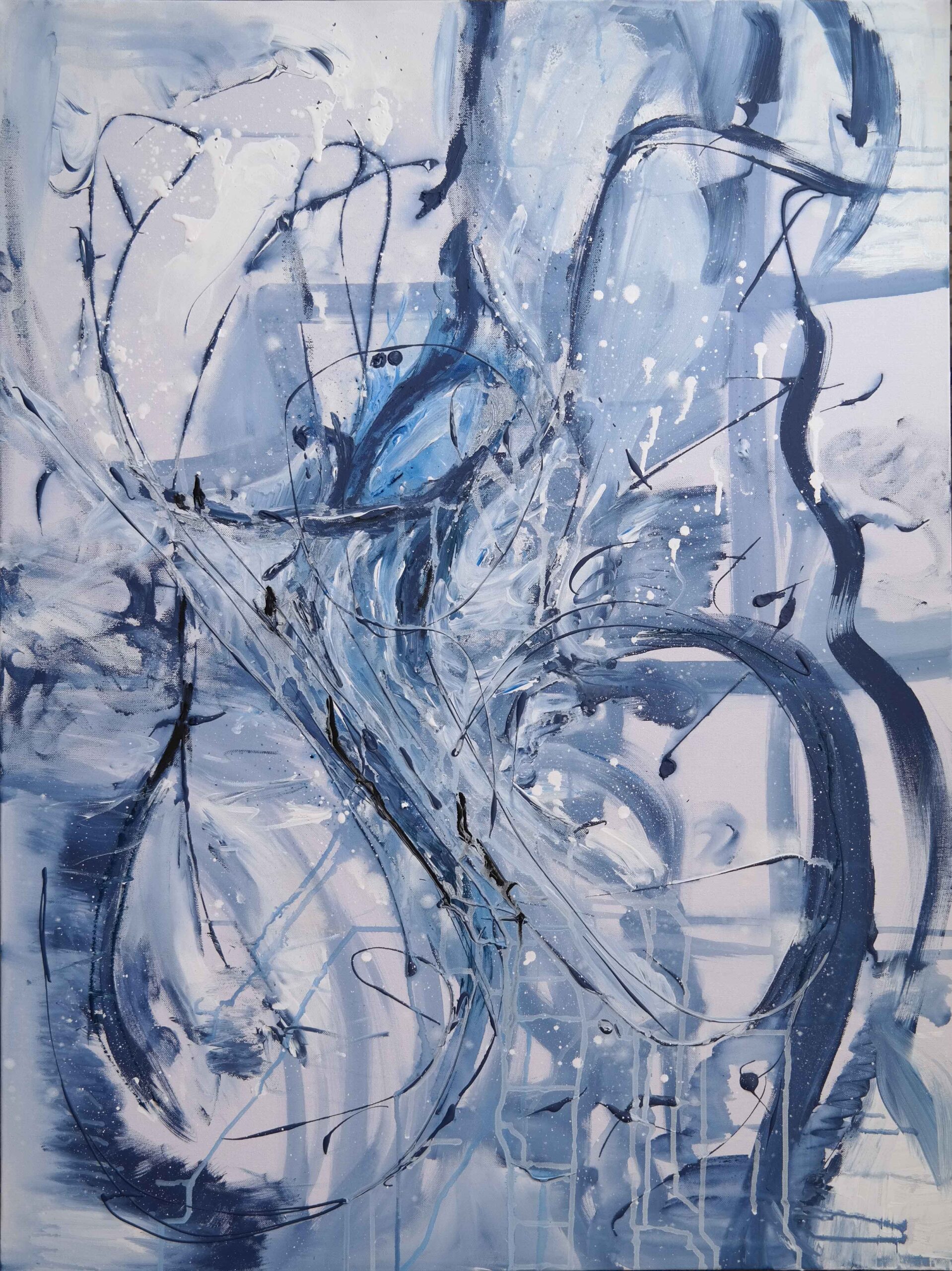 Acrylic Painting by Janine Rea titled Free Spirit