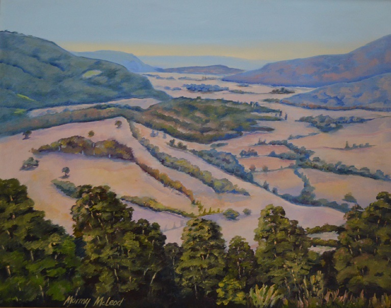 Oil Painting by Murray McLeod titled Killarney S.E Qld