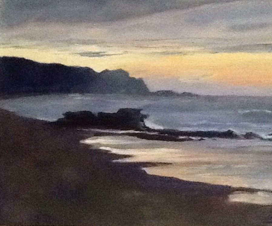 Oil Painting by Susan Lanchester titled Johanna's Bay