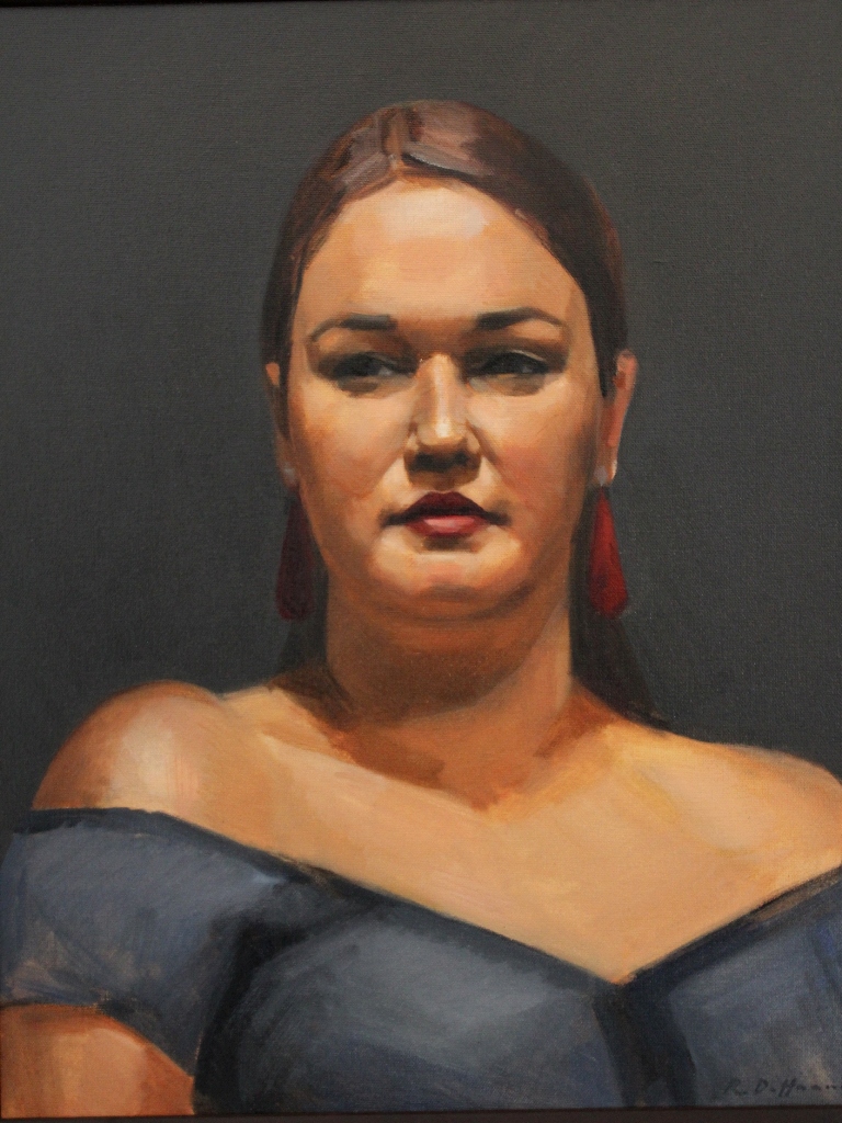 Oil Painting by Rachel Dettmann titled Portrait of Anna