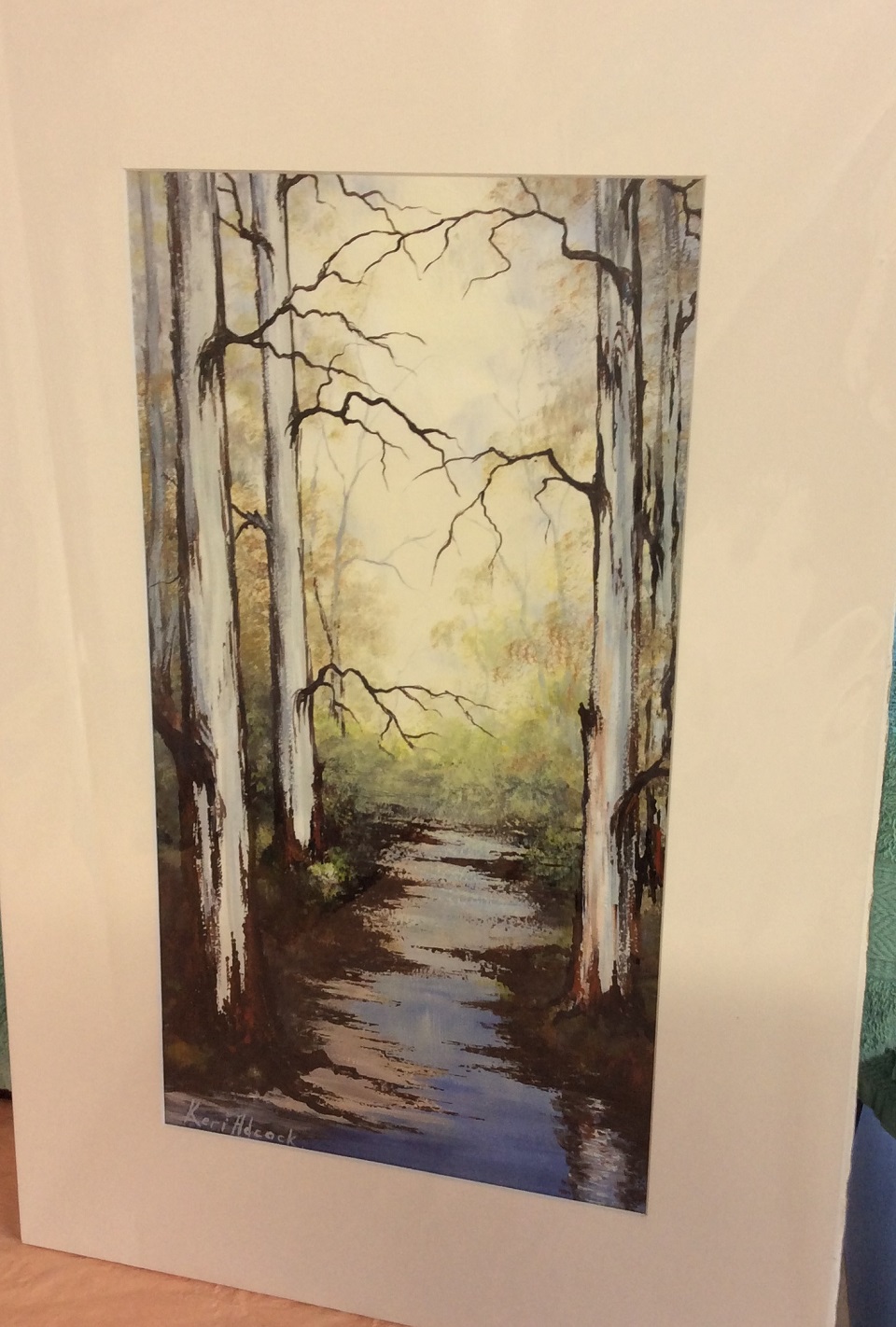 Acrylic Painting by Keri Adcock titled After the Rains