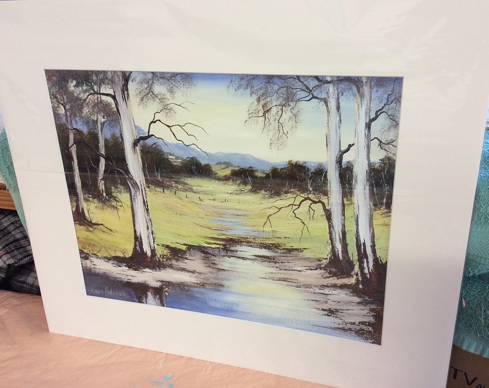 Acrylic Painting by Keri Adcock titled Near Macedon