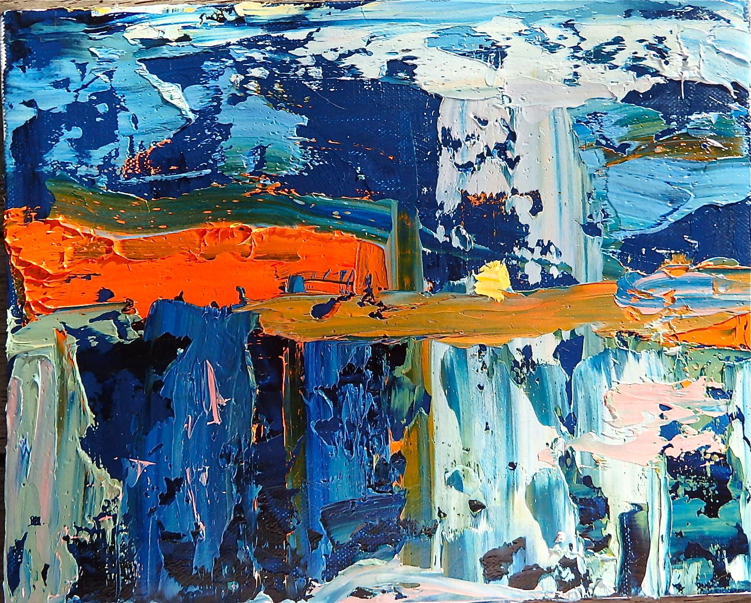 Oil Painting by Jeanette Prout titled Jervis Bay 2