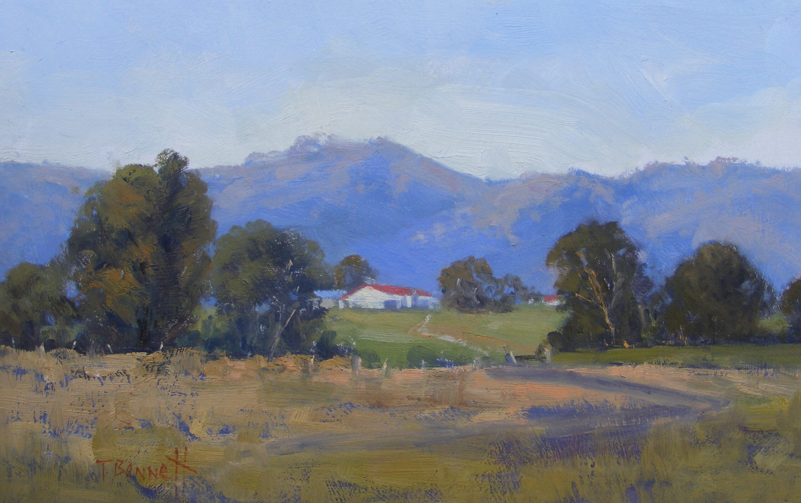 Oil Painting by Trish Bennett titled Joy In Nature