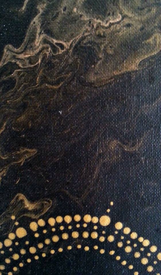 Acrylic Painting by Julie-Anne Gatehouse titled September Dream 1