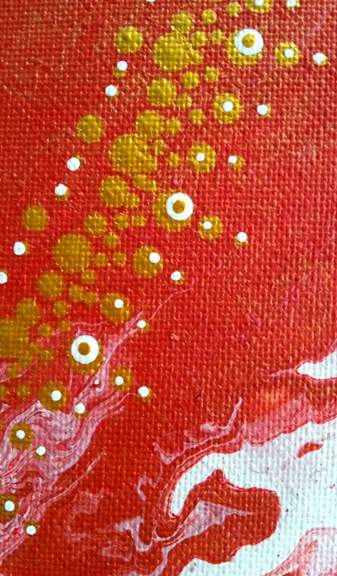 Acrylic Painting by Julie-Anne Gatehouse titled September Dream 1