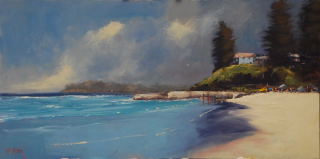Oil Painting by Heinz Fickler titled Yamba ( NSW )