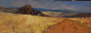 Oil Painting by Heinz Fickler titled North East Tasmania