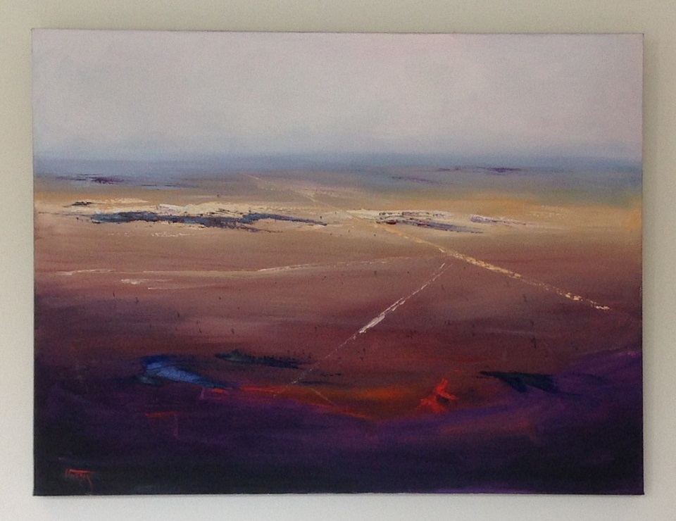 Painting by Heinz Fickler titled Outback