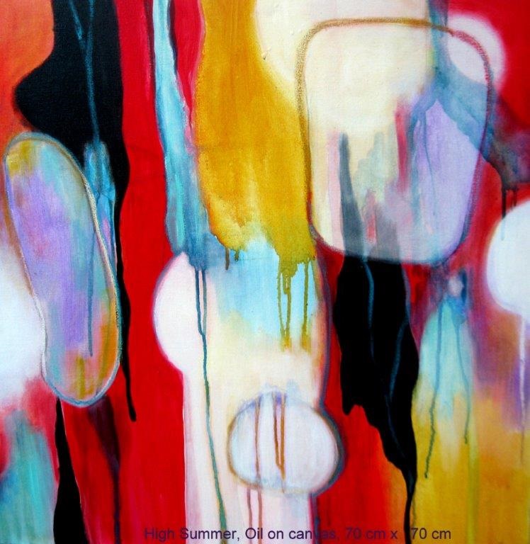 Oil Painting by Jennifer Gowen titled High Summer