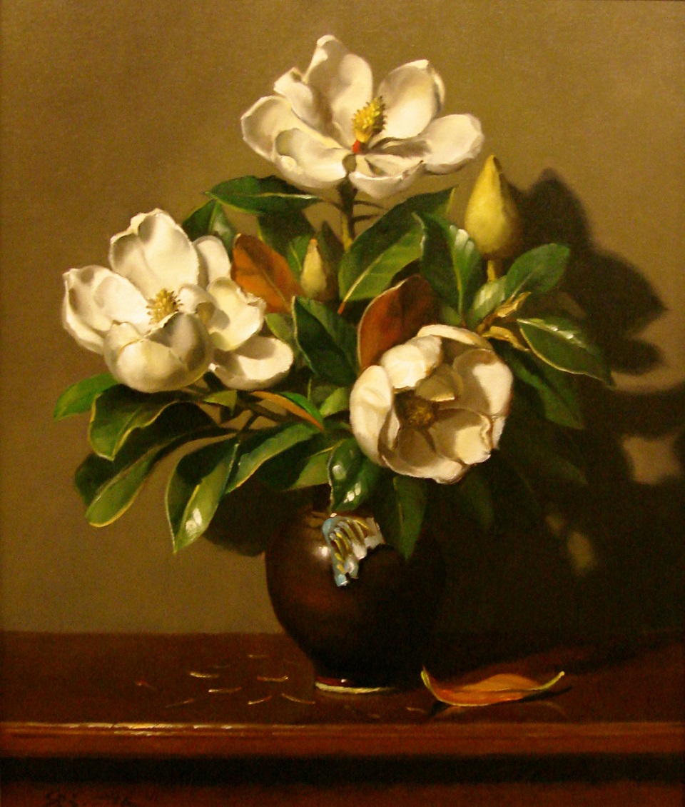 Oil Painting by Gregory R. Smith titled Grandiflora Aglow