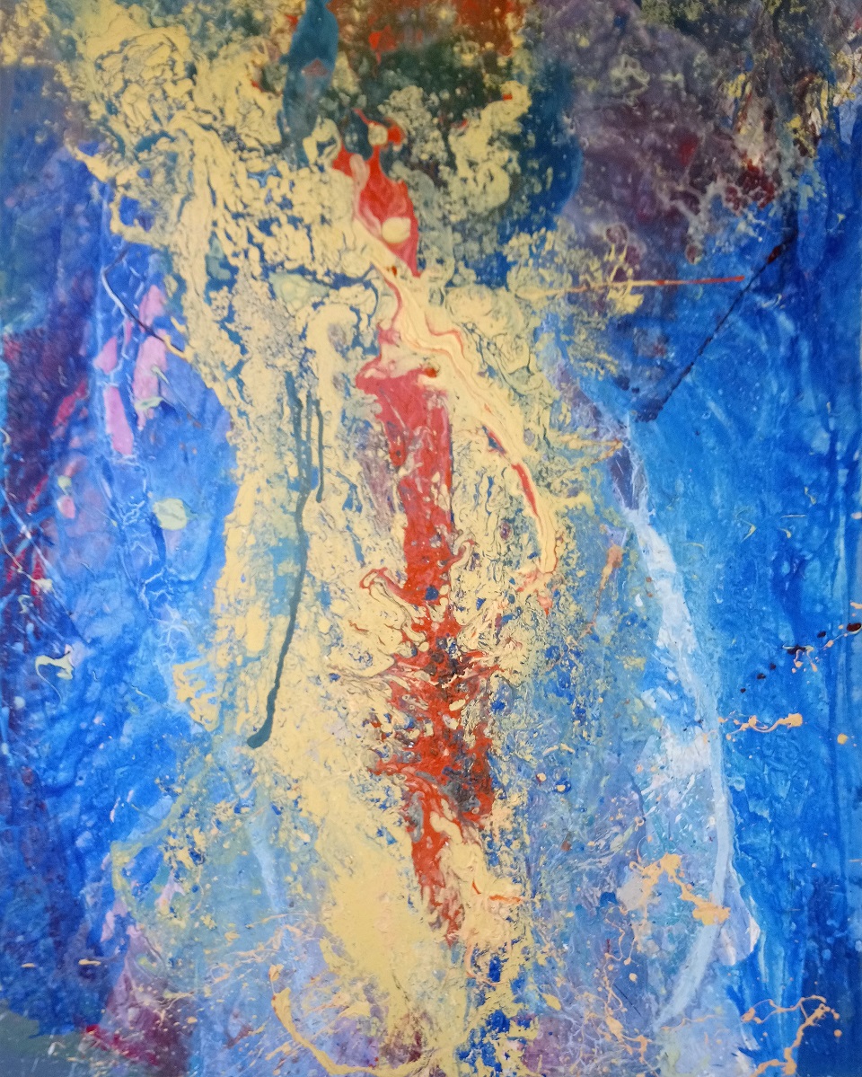 Acrylic Painting by William Holt titled Diva