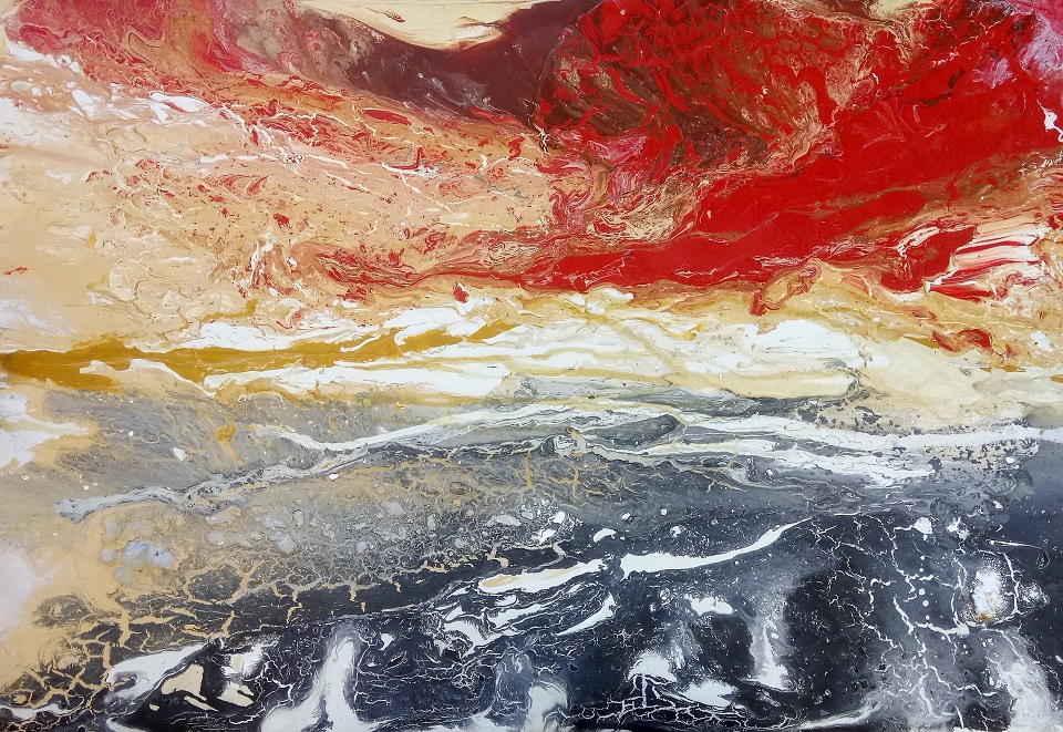Acrylic Painting by William Holt titled Resonance