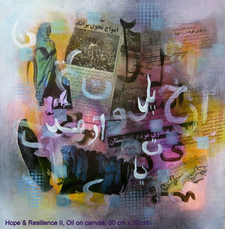 Oil Painting by Jennifer Gowen titled Hope & Resilience II