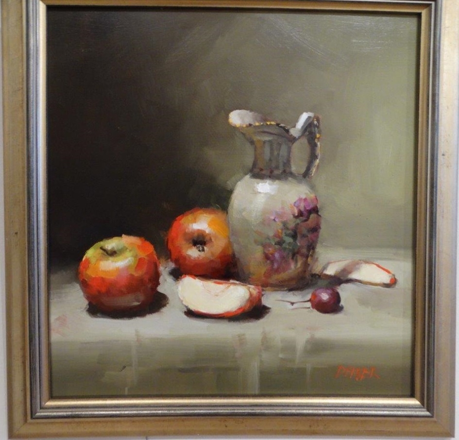 Oil Painting by Joan Denner titled Ornamental Jug