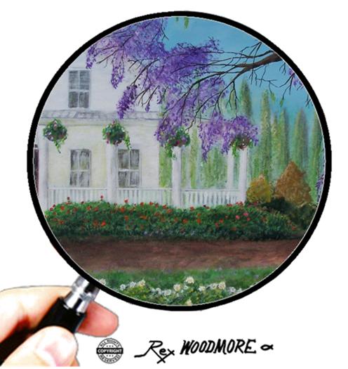 Acrylic Painting by Rex Woodmore titled Here's Home