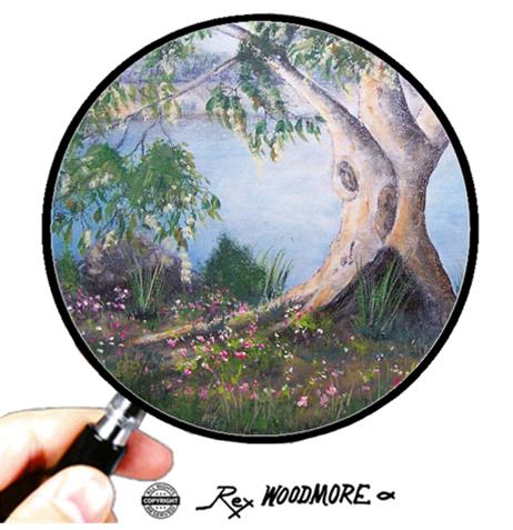 Acrylic Painting by Rex Woodmore titled Spring Sprang