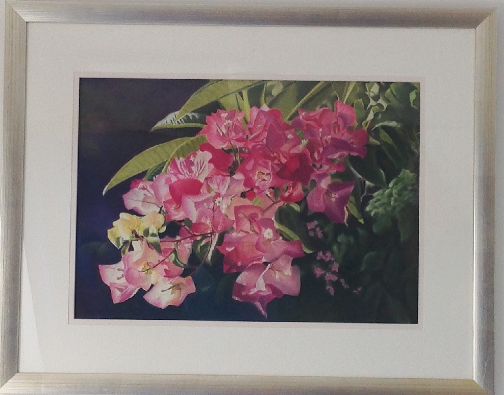 Pastel Painting by Maureen Bainbridge titled Sharing the Morning Light