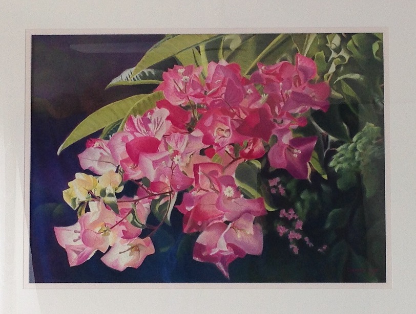 Pastel Painting by Maureen Bainbridge titled Sharing the Morning Light
