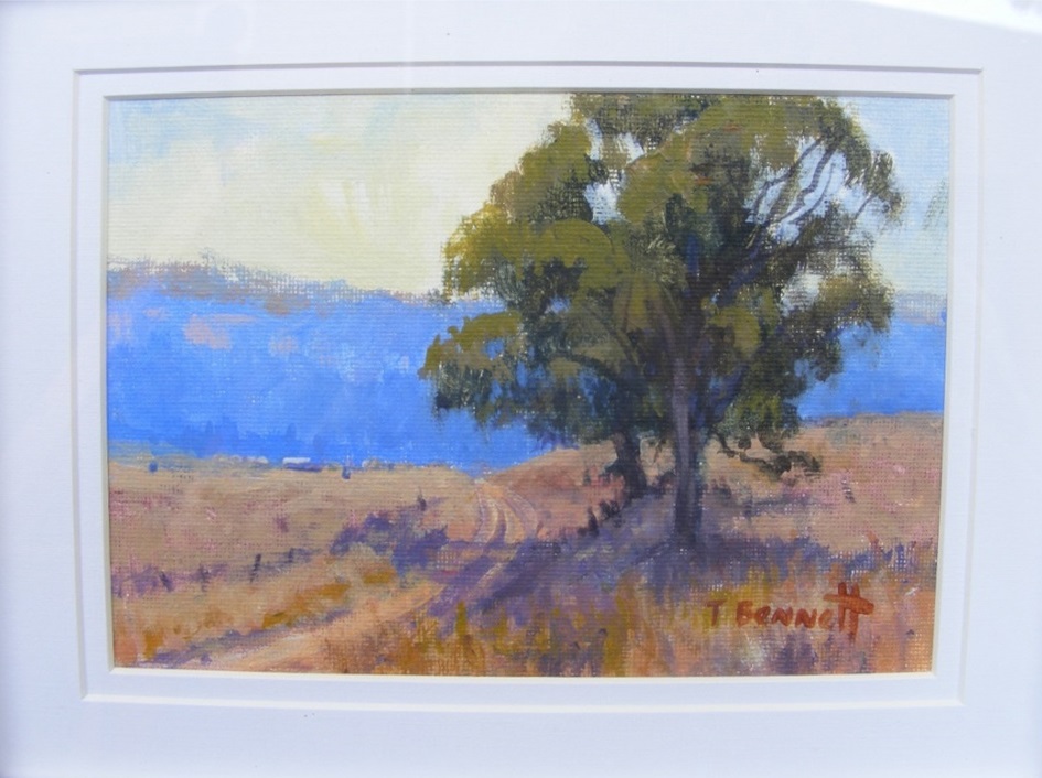Oil Painting by Trish Bennett titled In The Valley