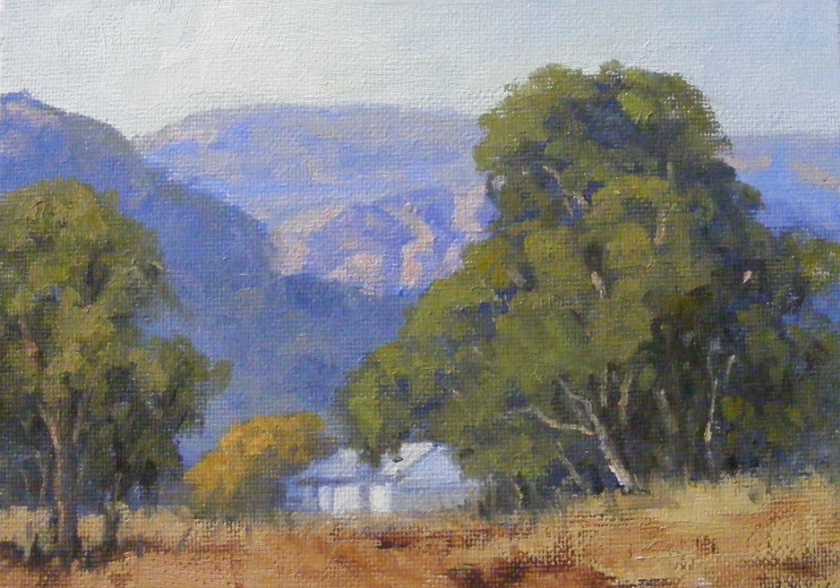 Oil Painting by Trish Bennett titled Splendour in Autumn