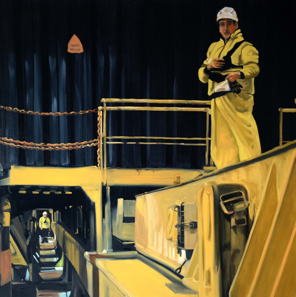 Oil Painting by Karen Bloomfield titled Scale 2
