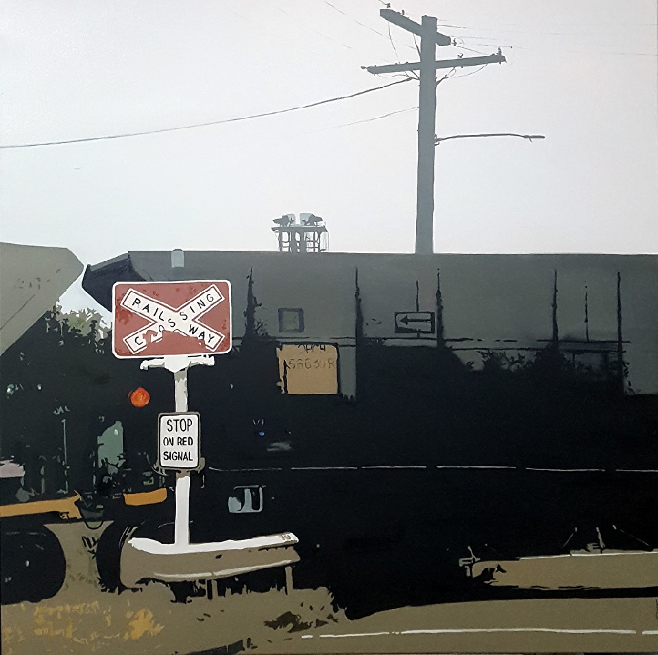 Oil Painting by Karen Bloomfield titled Direction of Travel