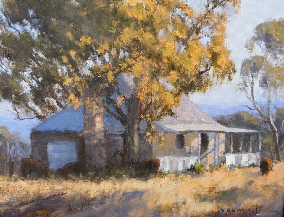 Oil Painting by Trish Bennett titled Forever Beautiful