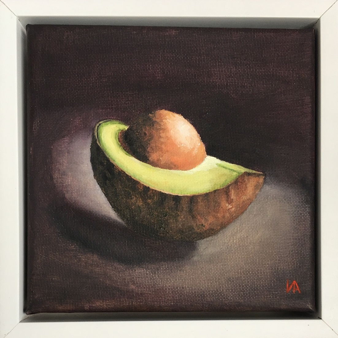 Oil Painting by Iryna White titled Avocado