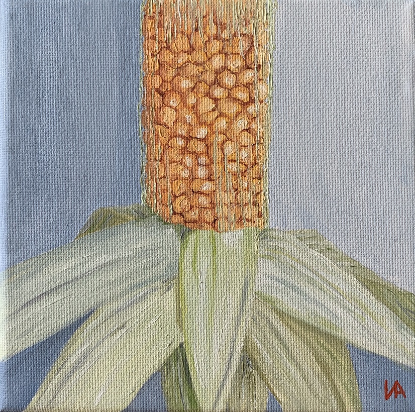 Oil Painting by Iryna White titled Corn