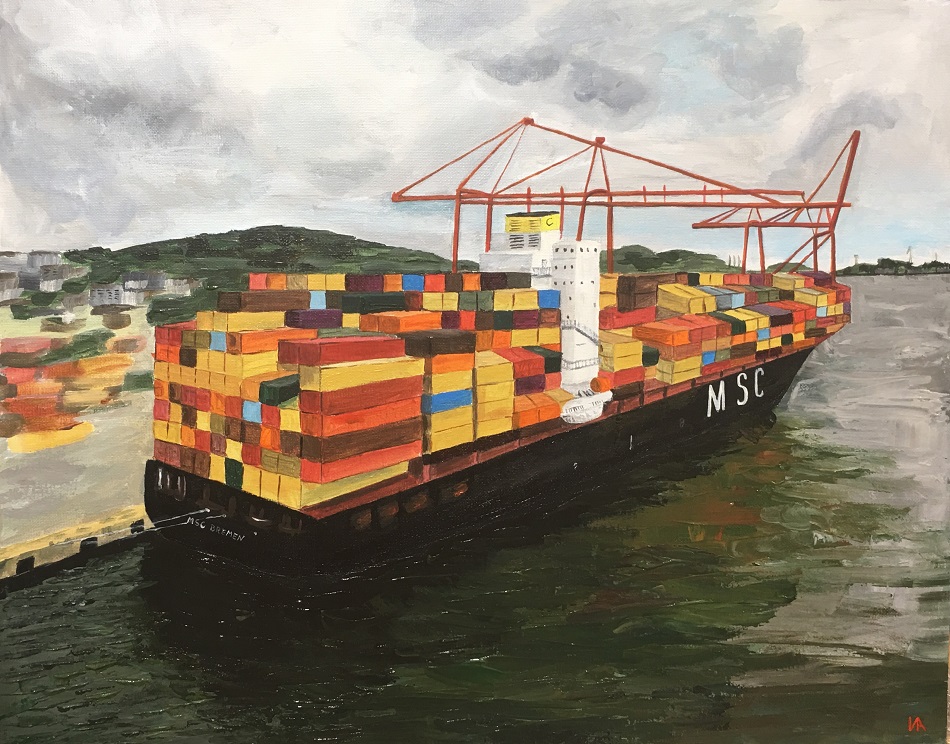 Oil Painting by Iryna White titled Ready to Go
