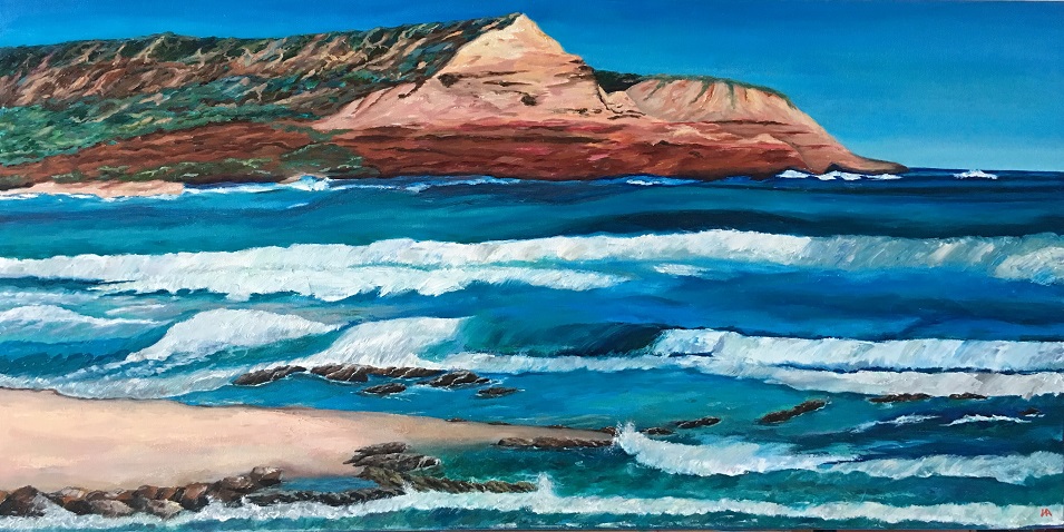 Oil Painting by Iryna White titled Sandy Gully